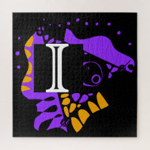 鳥の巣 – パーソナライズされたイニシャルI