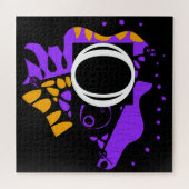 鳥の巣 – パーソナライズされたイニシャルO ジグソーパズル (横)