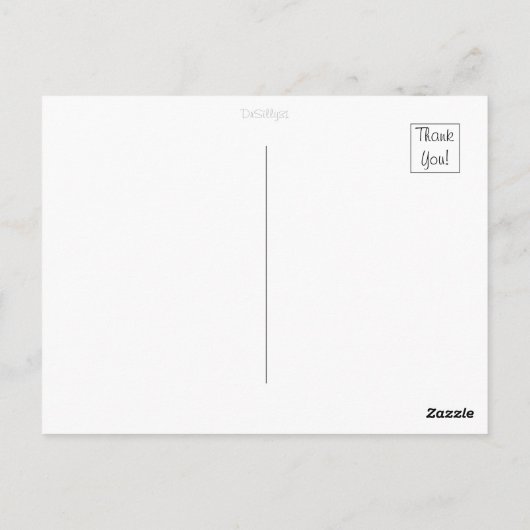 鳥の巣 ポストカード (裏面)