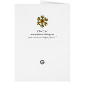 鳥の巣,緑の白い春の花の木 (裏面)