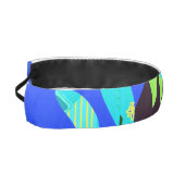 鳥の巣 – 青王室の白プラス アスレチックヘッドバンド (左)