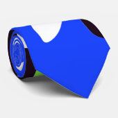 鳥の巣 – 青王室の白 ネクタイ (ロール)