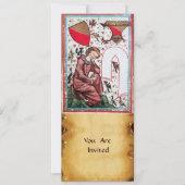 鳥の庭の詩人 招待状 (正面)