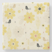 鳥の庭 ストーンコースター (正面)