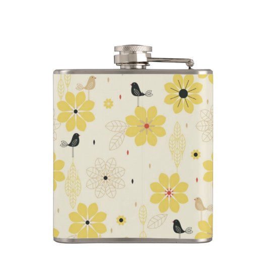 鳥の庭 フラスク (裏面)