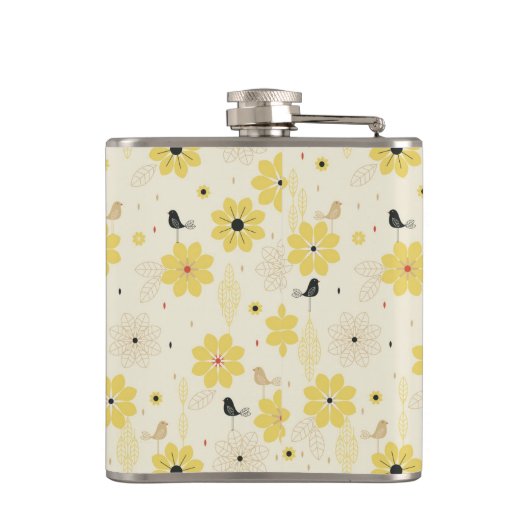 鳥の庭 フラスク (裏面)