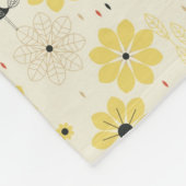 鳥の庭 フリースブランケット (角)