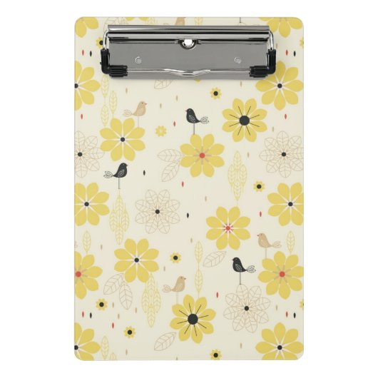 鳥の庭 ミニクリップボード (正面)