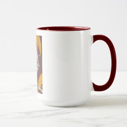 鳥の恋人のマグ マグカップ (右)