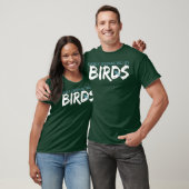 鳥の恋人ジョークブジバードスパローハミングバードギ Tシャツ (ユニセックス)