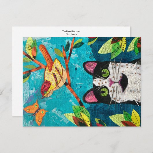 鳥の恋人 ポストカード (正面/裏面)