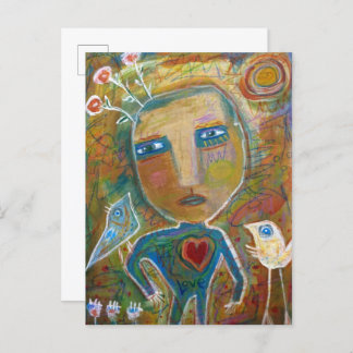 鳥の恋人 ポストカード