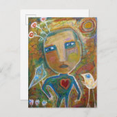 鳥の恋人 ポストカード (正面/裏面)