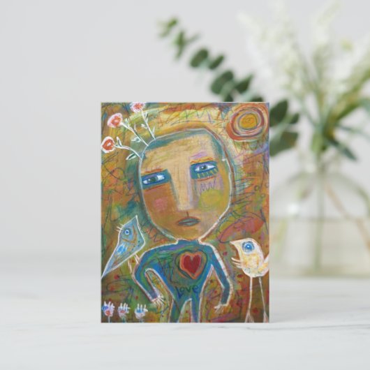 鳥の恋人 ポストカード (スタンド正面)