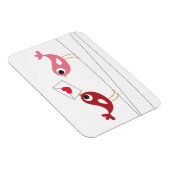 鳥の愛のカード マグネット (右側)