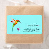 鳥の愛好家ハミングバード ラベル (インサイチュ)