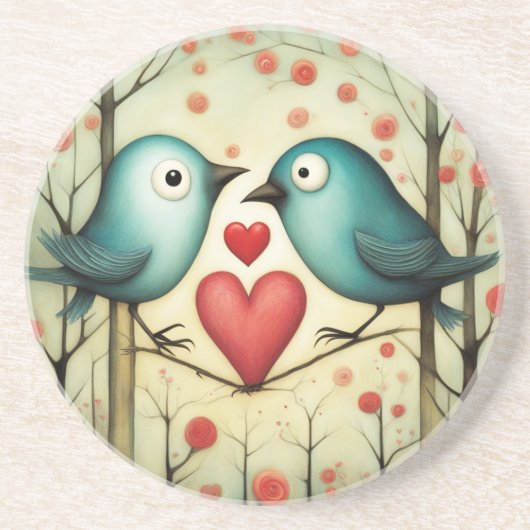 鳥の愛3 コースター (正面)