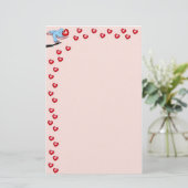 鳥の愛 便箋 (スタンド正面)