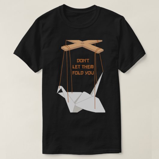鳥の折り紙アーティストジャパンF Tシャツ (デザイン正面)