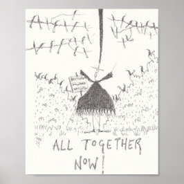 鳥の指揮者のポスター ポスター