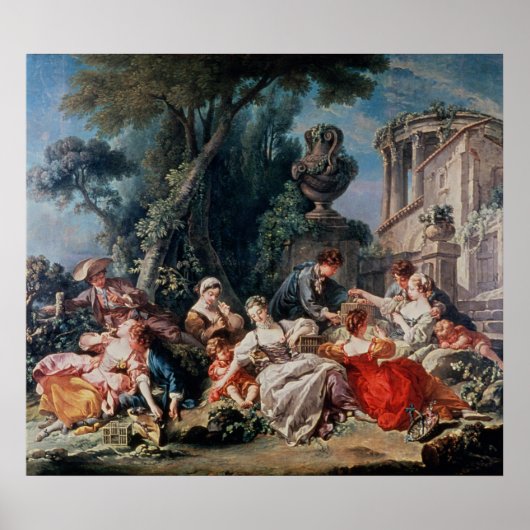 鳥の捕手 ポスター (正面)