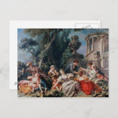 鳥の捕手 ポストカード (正面/裏面)