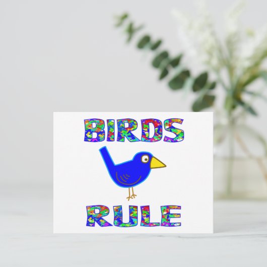 鳥の支配 ポストカード (スタンド正面)