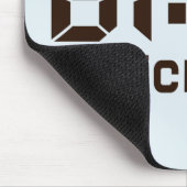 鳥の時計 マウスパッド (コーナー)