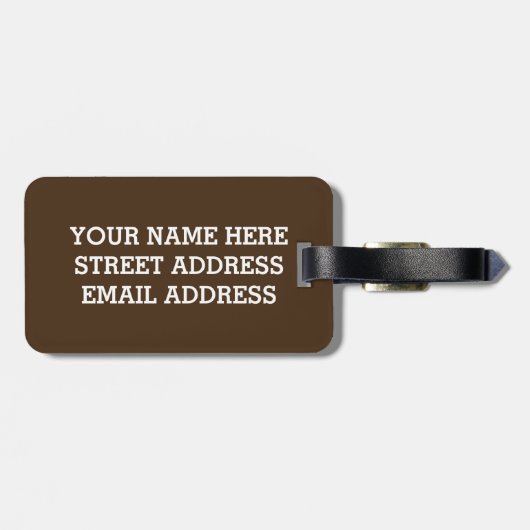 鳥の時計 ラゲッジタグ (裏面横)