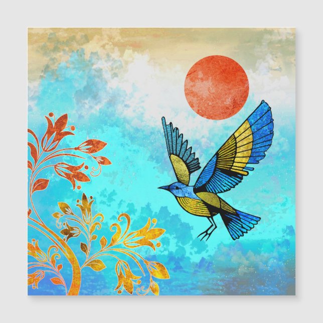 鳥の木の太陽 (正面)