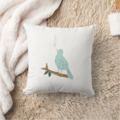 鳥の枕 クッション (ブランケット)