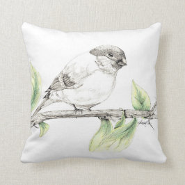 鳥の枕 クッション