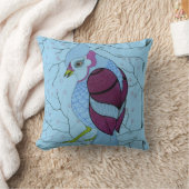 鳥の枕 クッション (ブランケット)