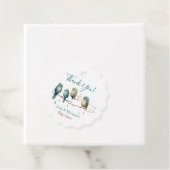 鳥の枝お洒落にパステルベビーシャワー フェイバータグ (インサイチュ)