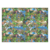 鳥の楽園 テーブルクロス (正面(横))