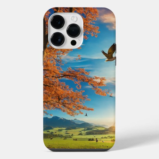 鳥の楽園 iPhoneケース (裏面)
