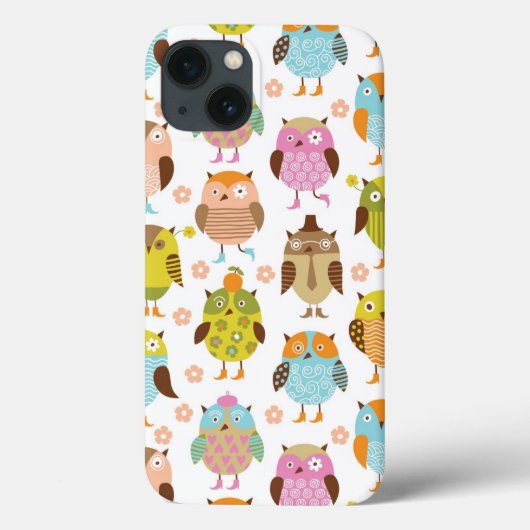 鳥の模様 Case-Mate iPhoneケース (裏面)