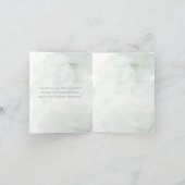 鳥の歌と最高の願いが折り重なって 招待状 (内部)