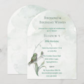 鳥の歌と最高の願い 招待状 (正面/裏面)