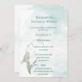 鳥の歌と最高の願い 招待状 (正面/裏面)