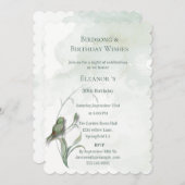 鳥の歌と最高の願い 招待状 (正面/裏面)