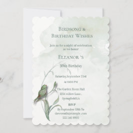 鳥の歌と最高の願い 招待状