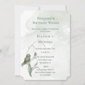 鳥の歌と最高の願い 招待状 (正面)