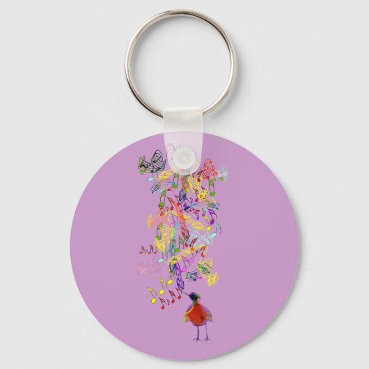 鳥の歌 キーホルダー (正面)