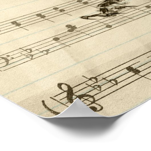 鳥の歌 ポスター (角)