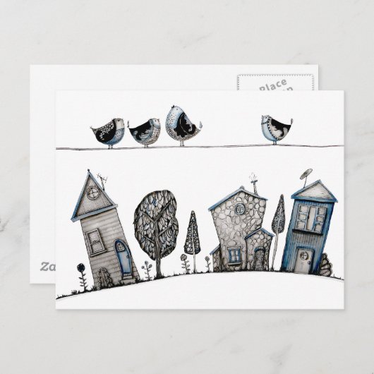 鳥の歌 ポストカード (正面/裏面)