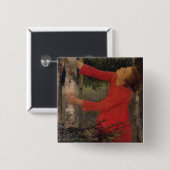 鳥の歌 缶バッジ (正面&裏面)