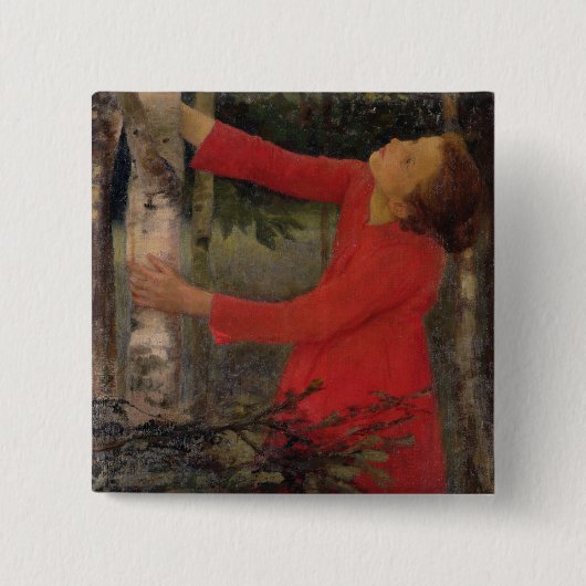 鳥の歌 缶バッジ (正面)