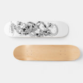 鳥の死の攻撃 スケートボード (横)