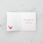 鳥の水色(赤) シーズンカード (内部)